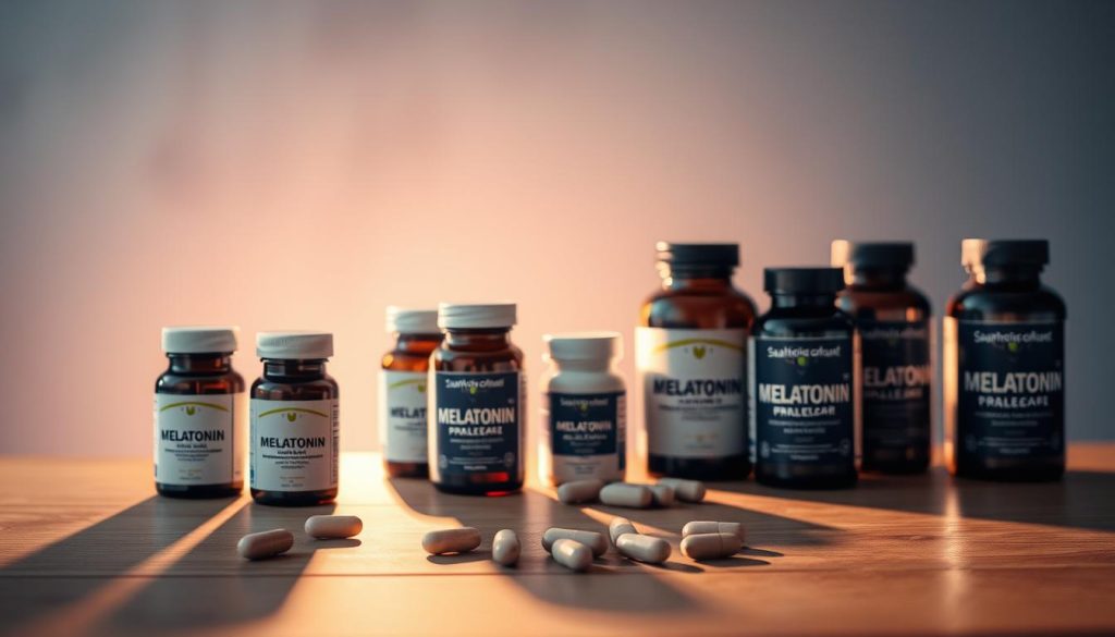 Melatonin supplements for sleep apnea