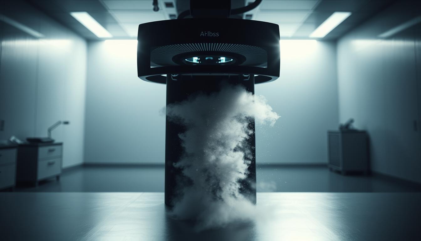 How negative ions purify air