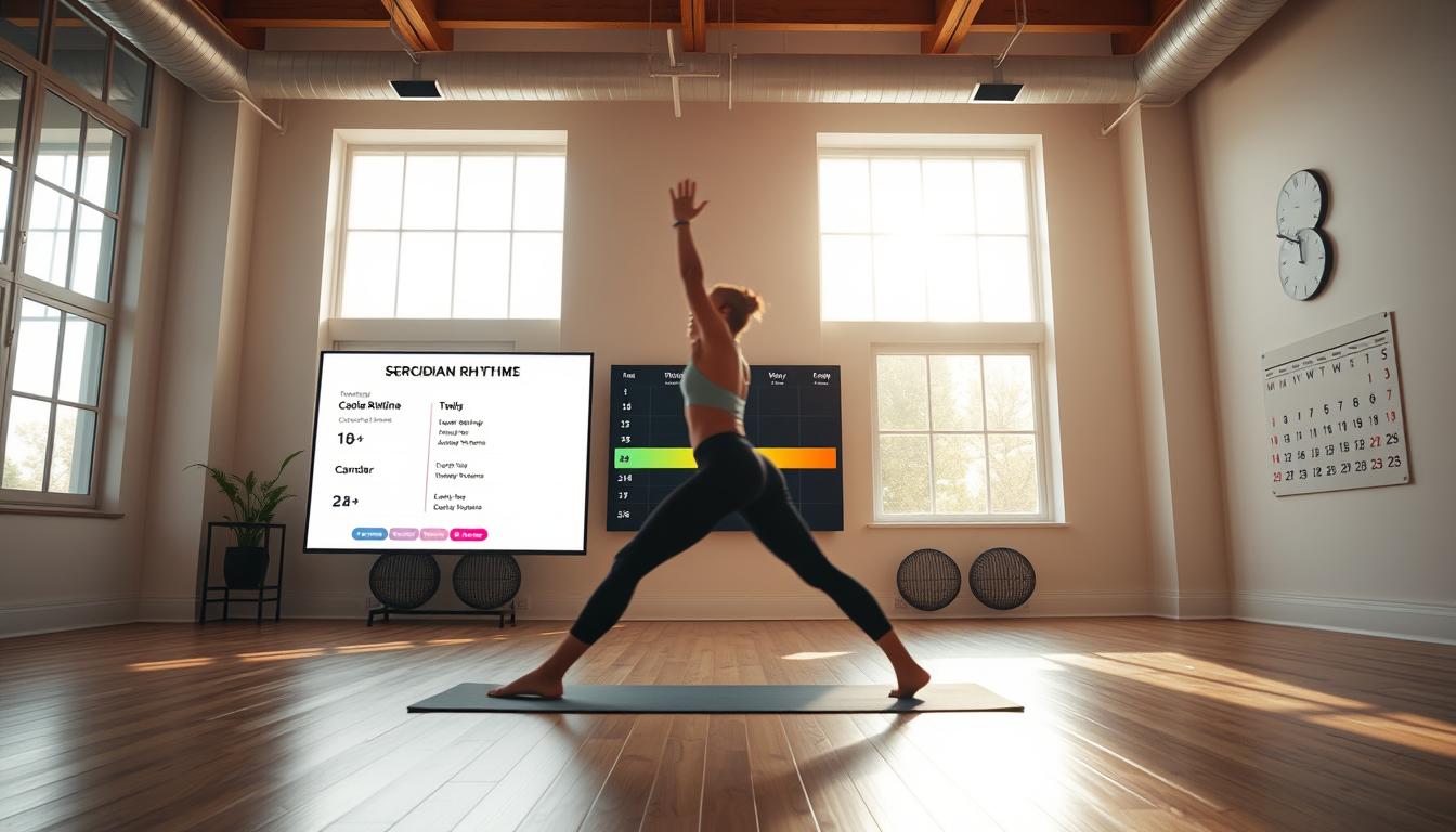 circadian rhythm and exercise timing