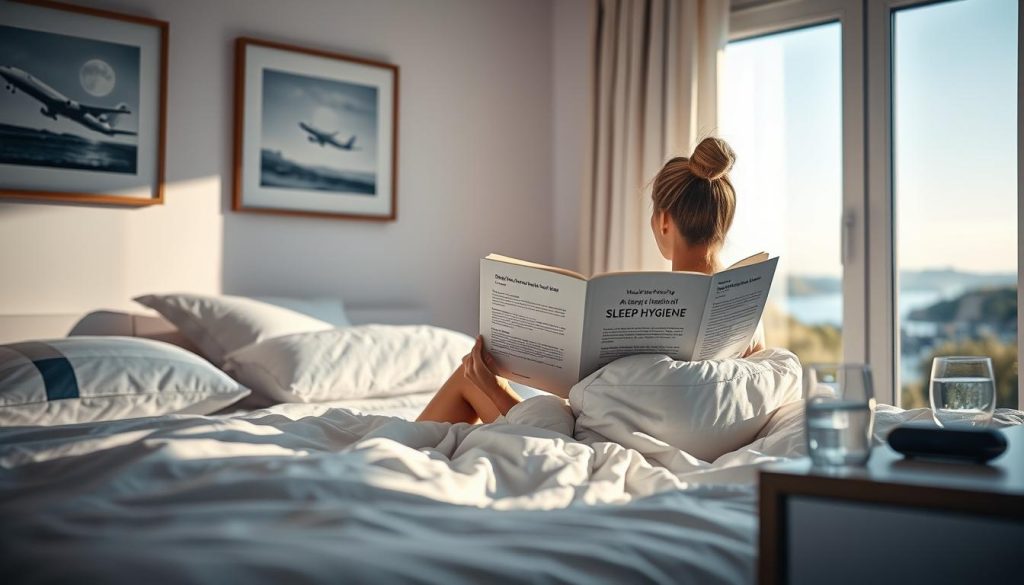 jet lag prevention with sleep hygiene