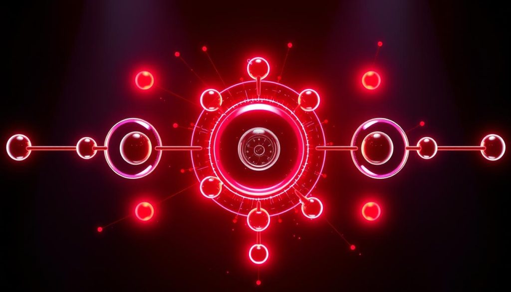Detailed illustration of the ionization process, showcasing the step-by-step transformation of neutral atoms into charged ions. A clean, scientific diagram depicting the removal of electrons from the atomic structure, highlighted by vibrant, neon-like colors and stark contrasts. Crisp, high-resolution rendering with a sleek, modern aesthetic, conveying the complex yet elegant nature of this fundamental physical phenomenon. Precise, technical angles and perspectives offer a comprehensive visual explanation, perfectly suited to accompany the "The Science Behind Ionization" section of the article.