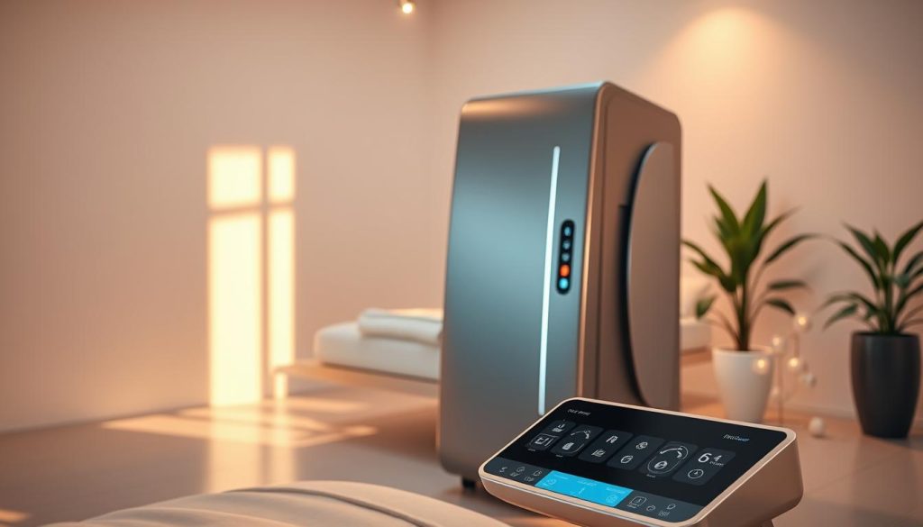 Negative ion therapy machine