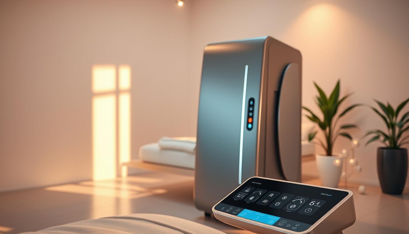 Negative ion therapy machine