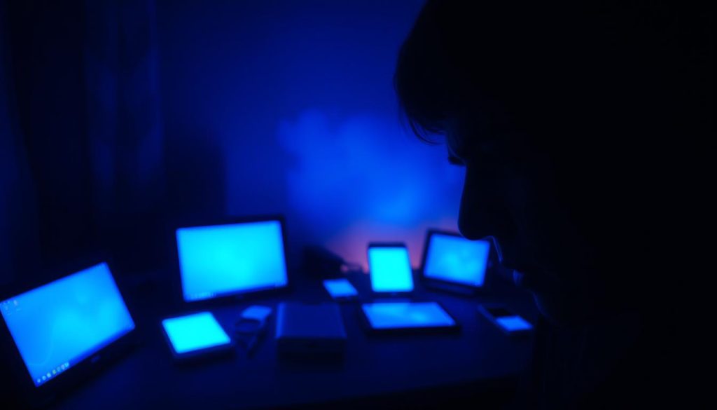 blue light circadian rhythm disruption