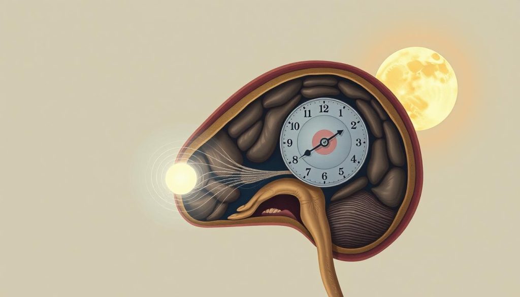 circadian rhythm melatonin levels regulation