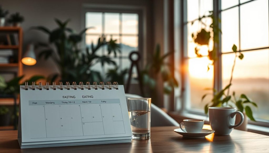 intermittent fasting schedule aligned with circadian rhythm