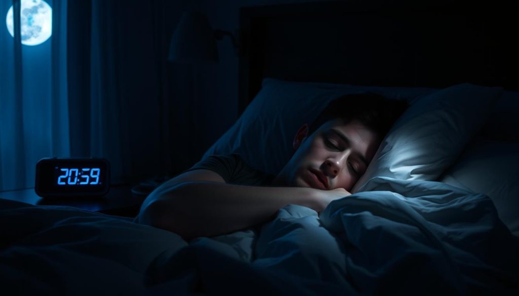 light exposure affecting sleep cycle