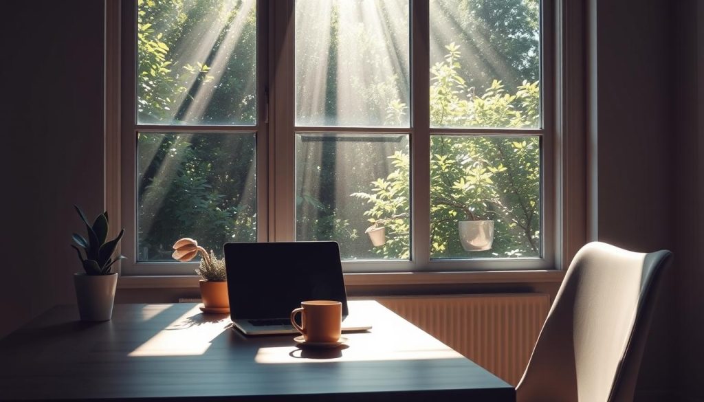 natural light productivity daily routines